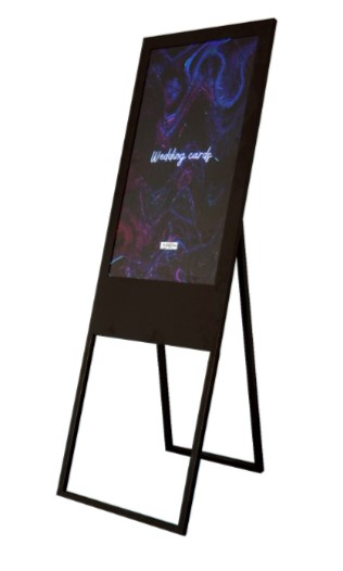 A frame digital standee