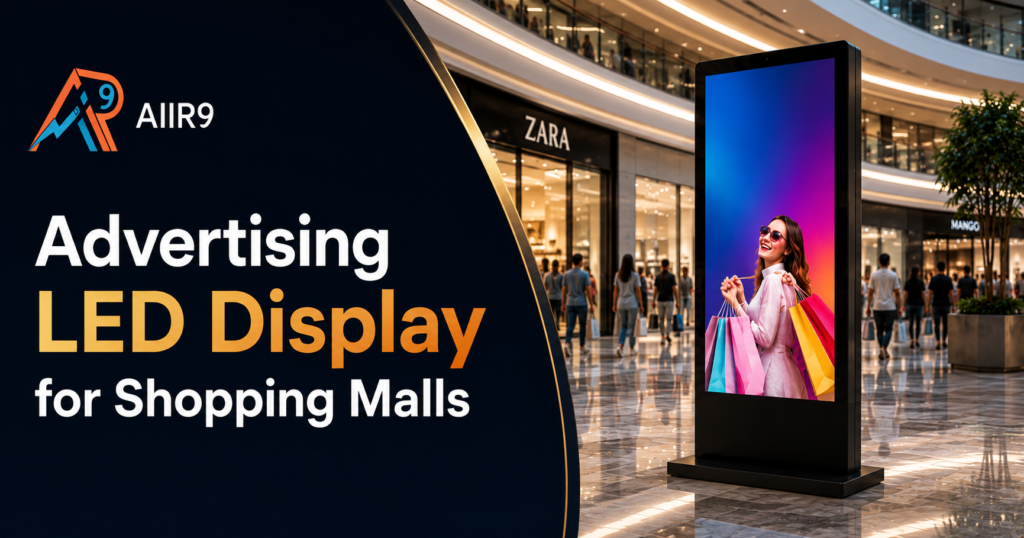 Advertising LED Display for Shopping Malls