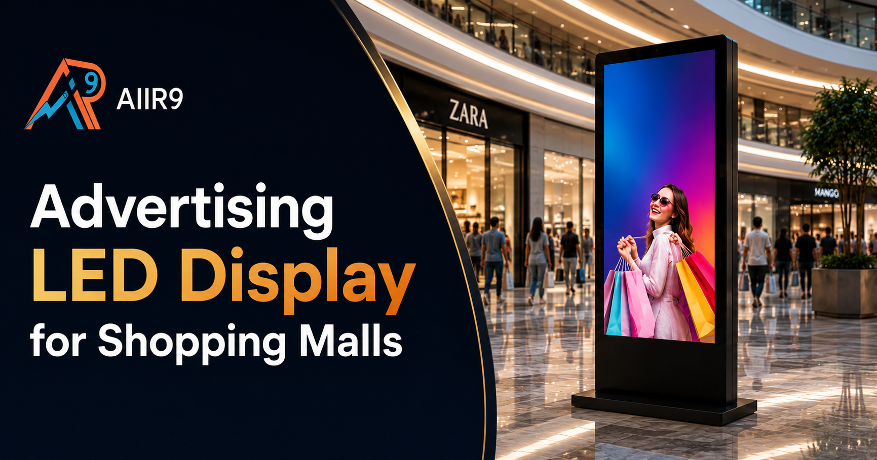 Advertising LED Display for Shopping Malls